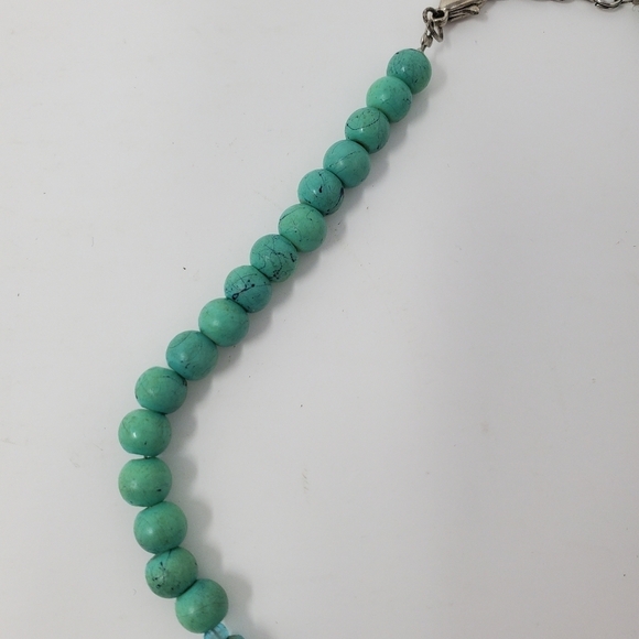 Turquoise Statement Necklace - Picture 11 of 16